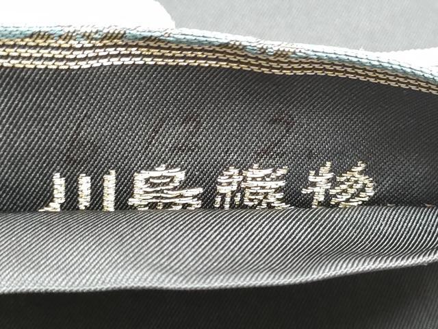 平和屋着物●六通柄 本袋帯 エ霞花蝶文 金糸 正絹 逸品 CAAZ4247hy