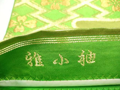 平和屋着物●西陣　川島織物　六通柄　本袋帯　雅小袖　金糸　正絹　逸品　CAAZ4264hy