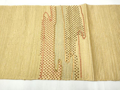 平和屋着物●太鼓柄袋帯　エ霞文　金彩　正絹　逸品　CAAZ4319hy