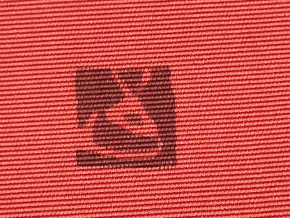 平和屋着物●塩瀬　九寸名古屋帯　作家物　ろうけつ染　タンポポ　正絹　逸品　CAAZ4349hy