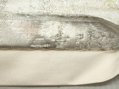 平和屋着物◎六通柄袋帯　籬風景文　古京錦　二重引箔　正絹　逸品　CAAZ4699fb
