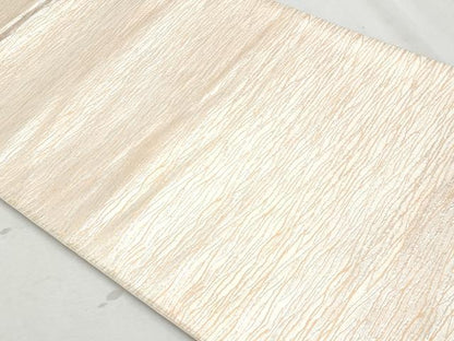 平和屋着物◎全通柄袋帯 霞文 銀糸 正絹 逸品 CAAZ4709fb