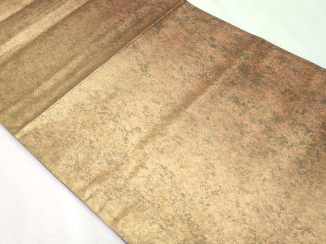 平和屋着物◎六通柄袋帯　霞文　引箔　正絹　逸品　CAAZ4959fb