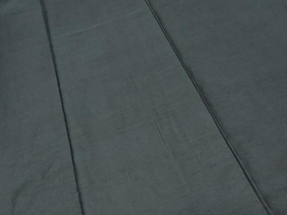 平和屋着物■男性　紬　藍鉄色　正絹　逸品　CAAZ5198ev
