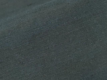 平和屋着物■男性　紬　藍鉄色　正絹　逸品　CAAZ5198ev