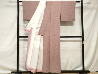 平和屋着物■上質な小紋　霰文　正絹　逸品　CAAZ5207ev