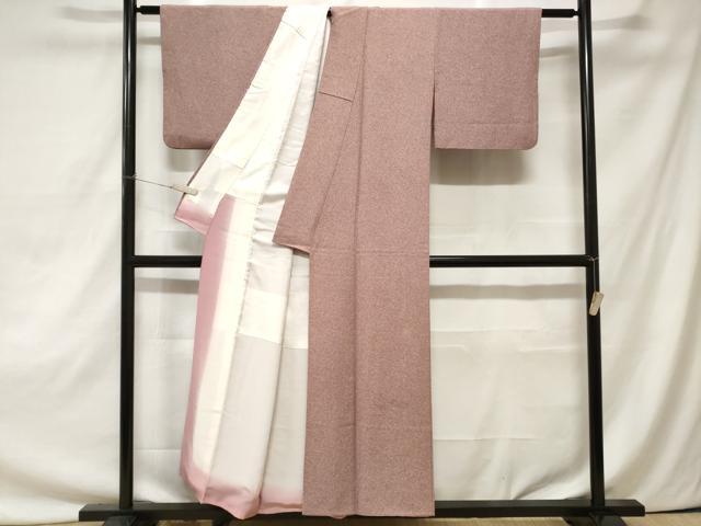 平和屋着物■上質な小紋　霰文　正絹　逸品　CAAZ5207ev
