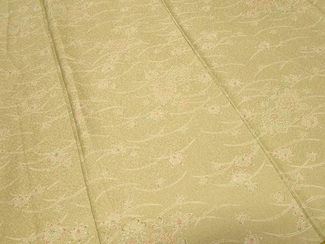 平和屋着物■上質な小紋　芝草楓花文　正絹　逸品　CAAZ5225ev