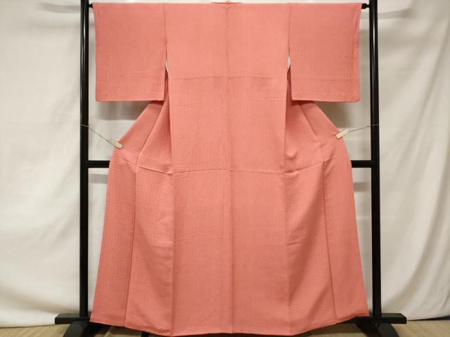 平和屋着物■江戸小紋　鮫小紋柄　檜垣　正絹　逸品　CAAZ5262ev