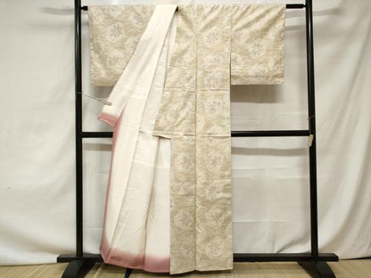 平和屋着物■上質な紬 舞楓文 正絹 逸品 CAAZ5403ev