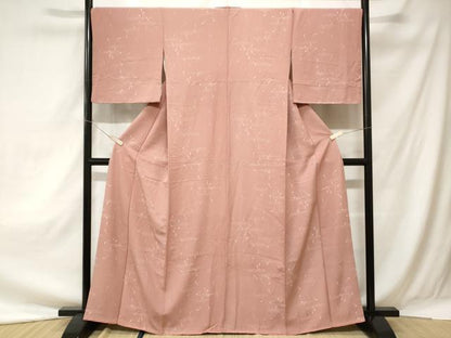 平和屋着物■上質な小紋　吹き寄せ文　正絹　逸品　CAAZ5487ev
