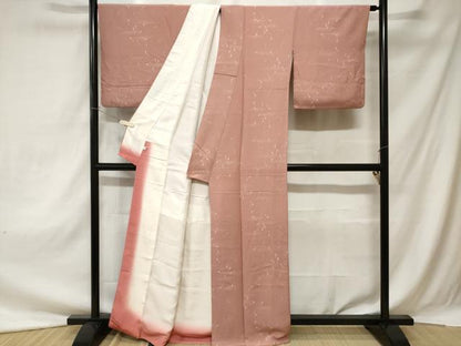 平和屋着物■上質な小紋　吹き寄せ文　正絹　逸品　CAAZ5487ev