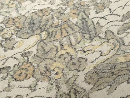 平和屋着物■上質な紬　風景文　正絹　逸品　CAAZ5492ev