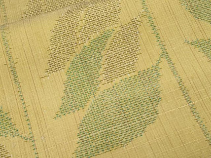 平和屋着物■上質な紬 舞葉間道 正絹 逸品 CAAZ5575ev