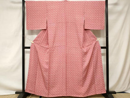 平和屋着物■上質な小紋　人物風景文　正絹　逸品　CAAZ5579ev