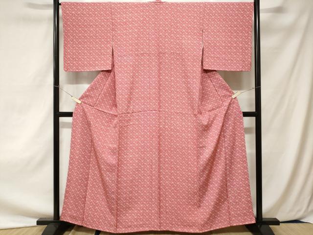 平和屋着物■上質な小紋　人物風景文　正絹　逸品　CAAZ5579ev