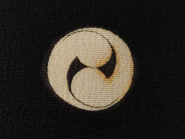 平和屋着物■豪華黒留袖　駒刺繍　尾長鳥枝梅文　金彩　正絹　逸品　CAAZ5783ev