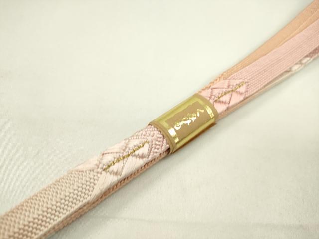 平和屋着物●和装小物　帯締め・帯揚げセット　流水松花文　暈し染め　逸品　未使用　CAAZ6069ju