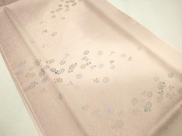 平和屋着物●和装小物 帯締め・帯揚げセット 菊 暈し染め 金糸 逸品 未使用 CAAZ6077ju