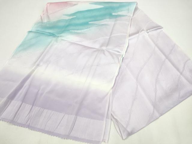 平和屋着物●和装小物　帯締め・帯揚げセット　小花　暈し染め　逸品　未使用　CAAZ6099ju