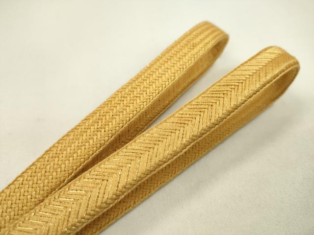 平和屋着物●和装小物 帯締め・帯揚げセット 地紙重ね吉祥花文 暈し染め 金彩 逸品 未使用 CAAZ6100ju