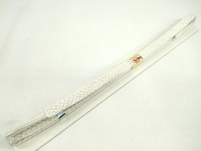 平和屋着物●和装小物 帯締め・帯揚げ・扇子セット 礼装用 絞り 蔦の葉文 金糸 逸品 未使用 CAAZ6222ju