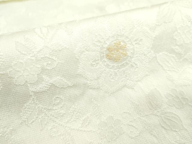 平和屋着物●和装小物 帯締め・帯揚げセット 礼装用 枝花文 純金糸 逸品 未使用 CAAZ6229ju