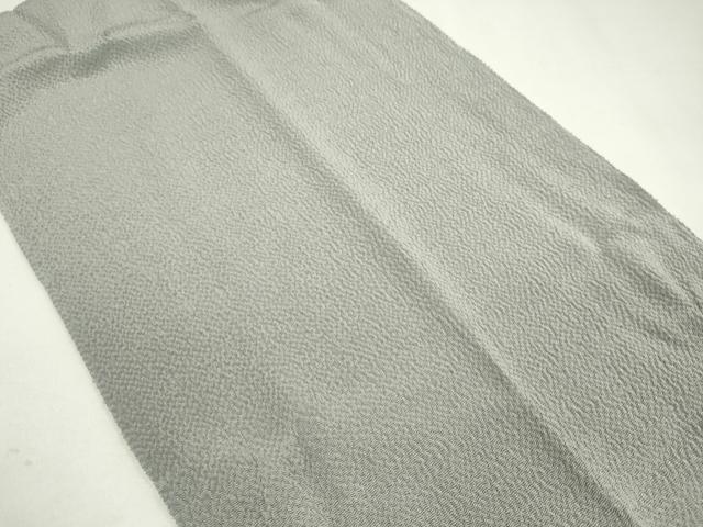 平和屋着物●和装小物　帯締め・帯揚げセット　色無地　縮緬　薄鈍色　伊賀手組み紐　笹浪組　逸品　未使用　CAAZ6273ju