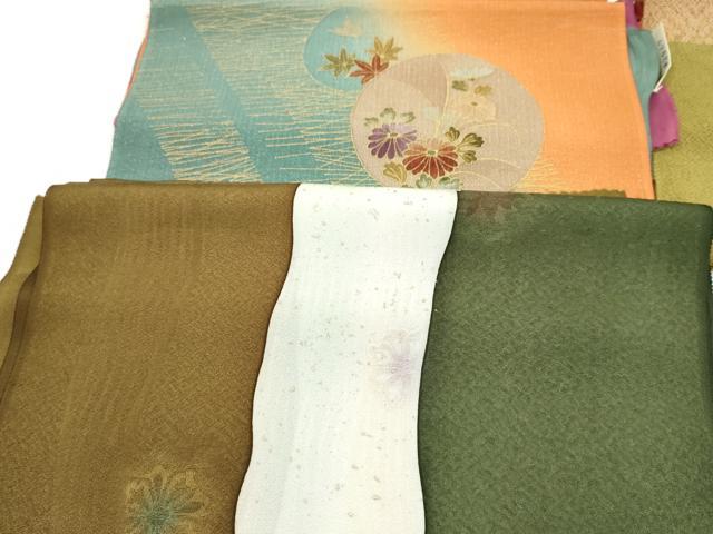 平和屋着物★和装小物　帯揚げ10枚セット　正絹　逸品　未使用　CAAZ6350ju