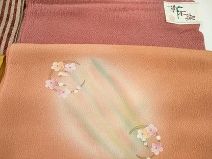 平和屋着物★和装小物　帯揚げ10枚セット　正絹　逸品　未使用　CAAZ6353ju