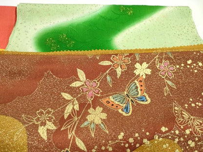 平和屋着物★和装小物　帯揚げ10枚セット　正絹　逸品　CAAZ6361ju
