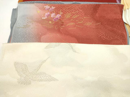 平和屋着物★和装小物　帯揚げ10枚セット　丹後ちりめん　正絹　逸品　CAAZ6400ju