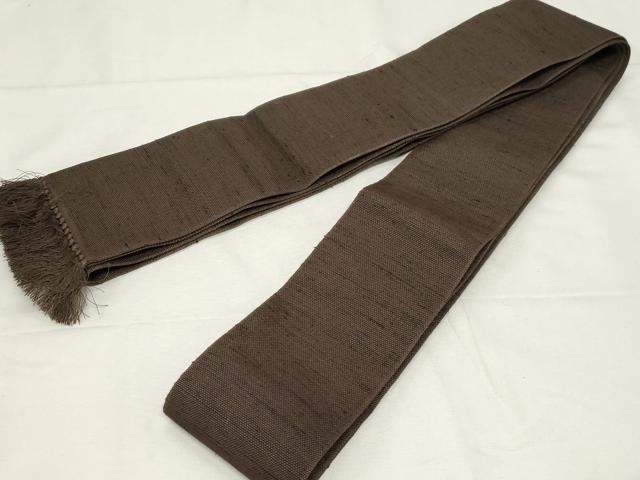平和屋着物○男性 角帯 紬地 霞文 正絹 逸品 CAAZ6412dy