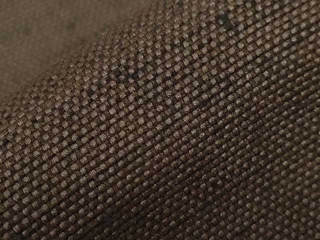 平和屋着物●男性　角帯　紬地　霞文　正絹　逸品　CAAZ6412dy