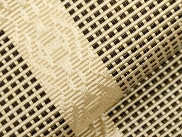 平和屋着物●男性 本場筑前博多織 角帯 ヤスラ献上 西村織物謹製 証紙付き 紙箱付き 正絹 逸品 未使用 CAAZ6417dy