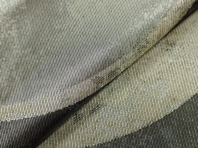 平和屋着物●全通柄袋帯　満月　銀糸　引箔　正絹　逸品　CAAZ6446dy