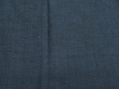 平和屋着物●男性　紬　濃紺地　正絹　逸品　CAAZ6497dy