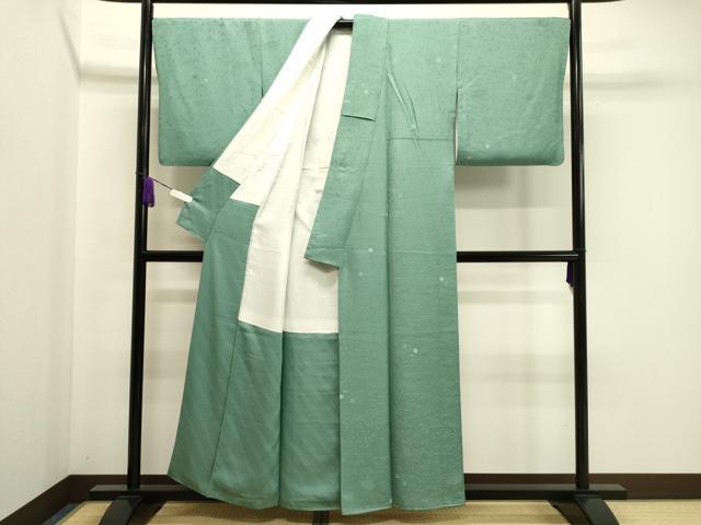 平和屋着物●本加賀友禅作家　柿本市郎監修　小紋　松竹梅花文　正絹　逸品　CAAZ6504dy