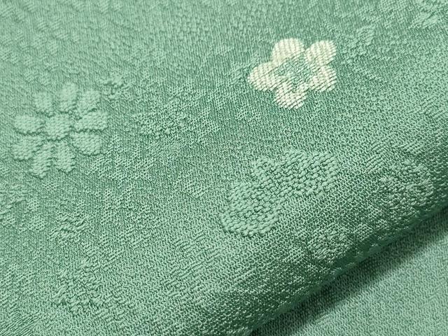 平和屋着物●本加賀友禅作家　柿本市郎監修　小紋　松竹梅花文　正絹　逸品　CAAZ6504dy