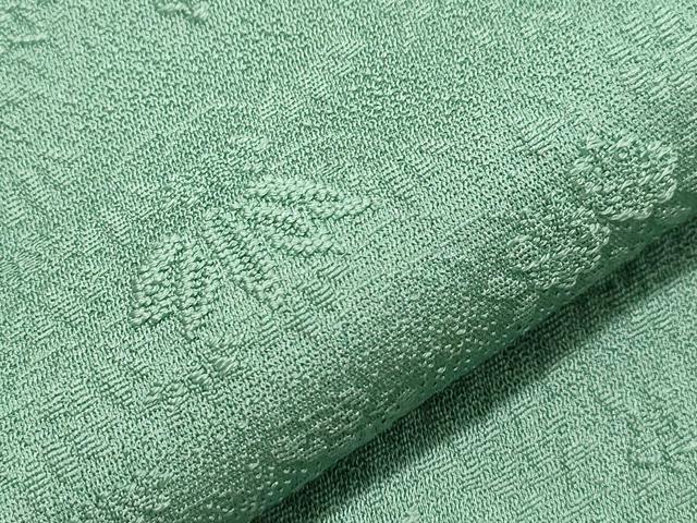 平和屋着物●本加賀友禅作家　柿本市郎監修　小紋　松竹梅花文　正絹　逸品　CAAZ6504dy