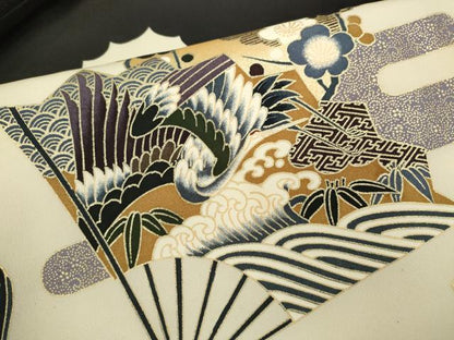平和屋着物[]お宮参り　男の子　祝着　産着　初着　のしめ　龍　兜　鳳凰吉祥文　金彩　逸品　CAAZ6966ze