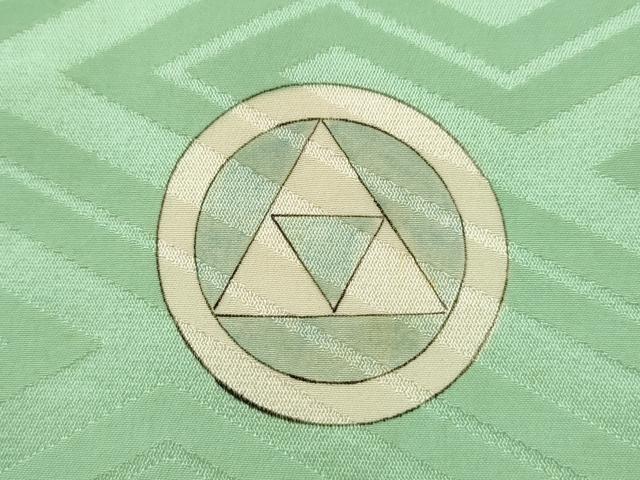 平和屋着物[]お宮参り　男の子　祝着　産着　初着　のしめ　駒刺繍　鷹　エ霞松文　金彩　逸品　CAAZ6981ze
