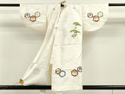 平和屋着物[]七五三　男の子　祝着・被布セット　龍　兜　吉祥松文　金彩　逸品　CAAZ6988ze