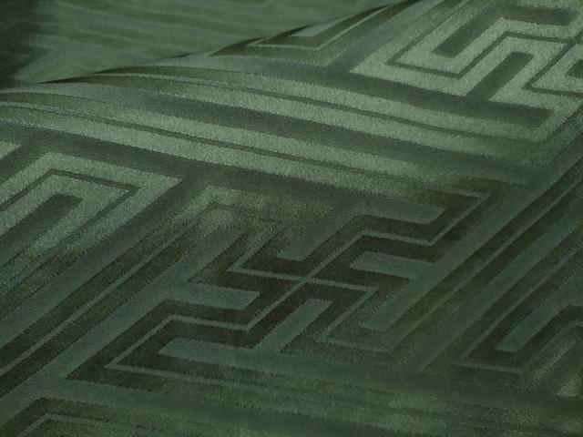 平和屋着物[]七五三　男の子　祝着・羽織・袴セット　刺繍　兜　老竹色　暈し染め　金銀彩　逸品　CAAZ7016ze