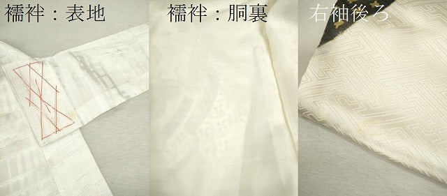 平和屋着物[]お宮参り　男の子　祝着　産着　初着　のしめ　駒刺繍　龍　兜松文　暈し染め　金彩　逸品　CAAZ7066ze