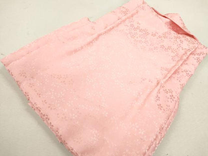 平和屋着物[]七五三　女の子　３歳　被布　総刺繍　舞桜文　金糸　洗える着物　CAAZ7078ze
