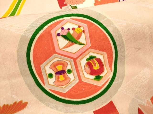 平和屋着物[]アンティーク 大正ロマン 七五三 女の子 7歳 祝着 四つ身