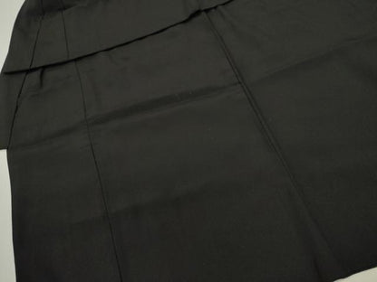平和屋着物[]七五三　男の子　祝着・羽織・長襦袢セット　天井吉祥文　黒地　金彩　逸品　CAAZ7140ze