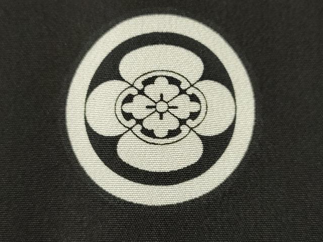 平和屋着物[]七五三　男の子　祝着・羽織・長襦袢セット　天井吉祥文　黒地　金彩　逸品　CAAZ7140ze