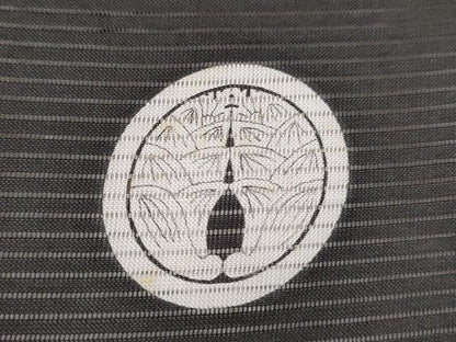 平和屋着物＊夏物 お宮参り 男の子 祝着 産着 初着 のしめ 絽 手描き 駒刺繍 鯉 立波松文 金銀彩 逸品 CAAZ7144ze